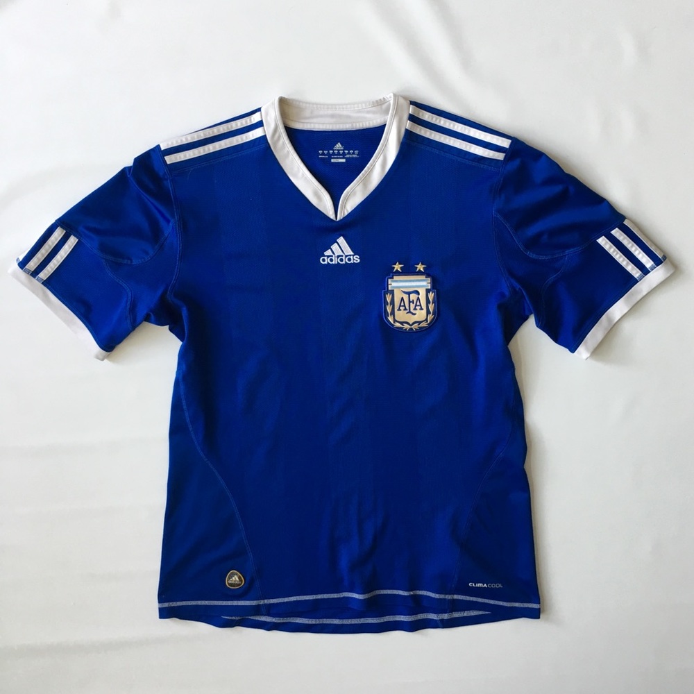 Adidas - Vintage Argentina Soccer Jersey - Mens M